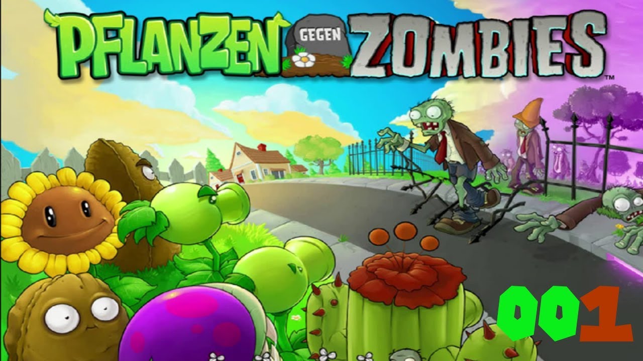 Haus und Hof verteidigen wie geht das ? - Pflanzen VS Zombies 001
