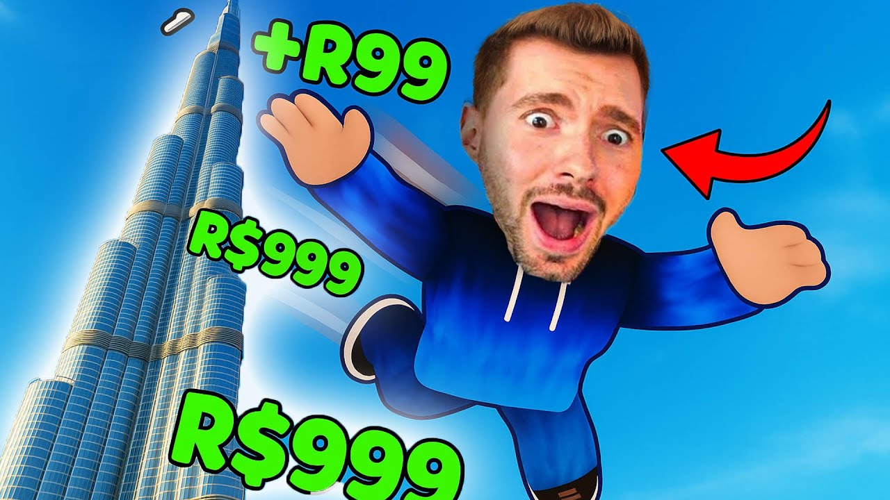 ТРАЧУ $98.4561.11 НА БАШНЮ В ДУБАЕ! - Climb And Jump Tower