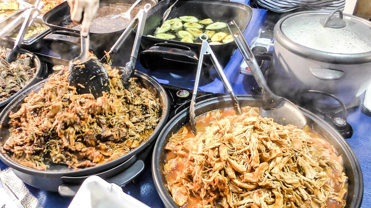 The Arepa and Cachapa from Venezuela. Street Food from South America Tasted in London