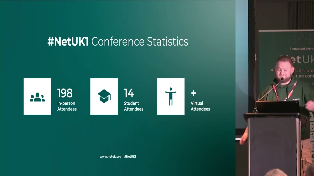 Welcome to NetUK 1 | Dave Pumford, PTX Technologies
