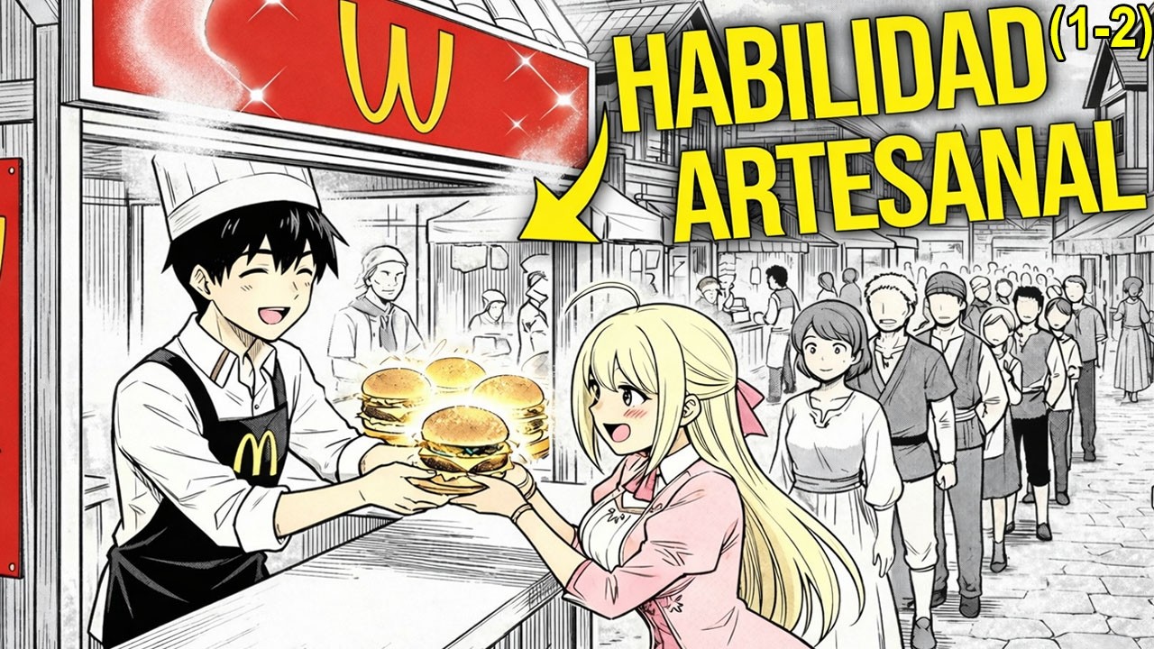 (1-2) CHICO ISEKAI Renació Como Chef Débil Pero Su Magia De Creación de Hamburgesas Lo Hizo Más Rico