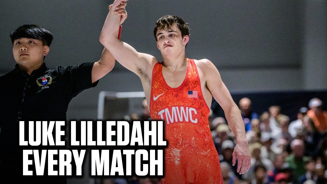 Every Luke Lilledahl Match At The 2025 US Open Wrestling Championships