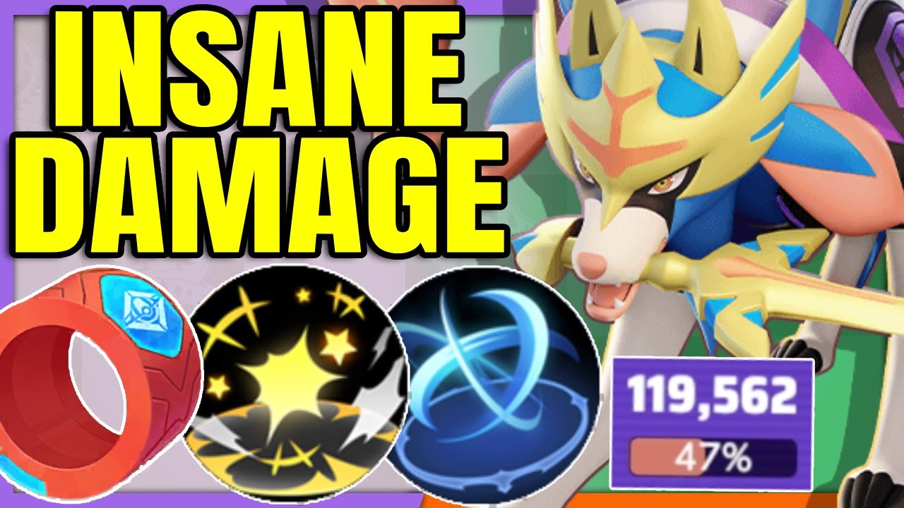 This ACCEL BRACER ZACIAN BUILD turns it into a S TIER POKEMON again | Pokemon Unite