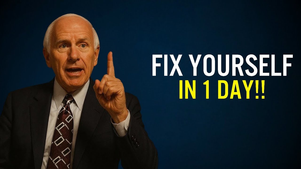 Fix Your Entire Life in 1 Day | jim rohn motivation