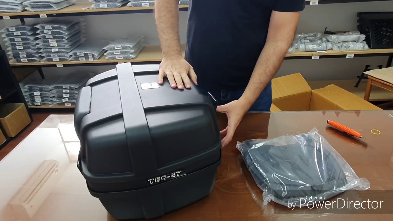 Unboxing TEC 0885 47L topcase