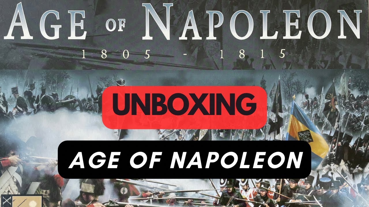 🇵🇱 (946) Age of Napoleon - unboxing (PL)