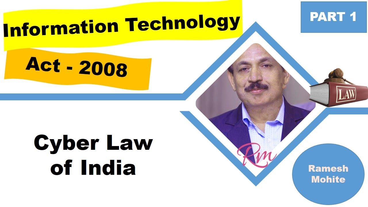 Information Technology Act - 2008 - English - Cyber Law of India - I.T. Act, 2000 + I.T. Act, 2008