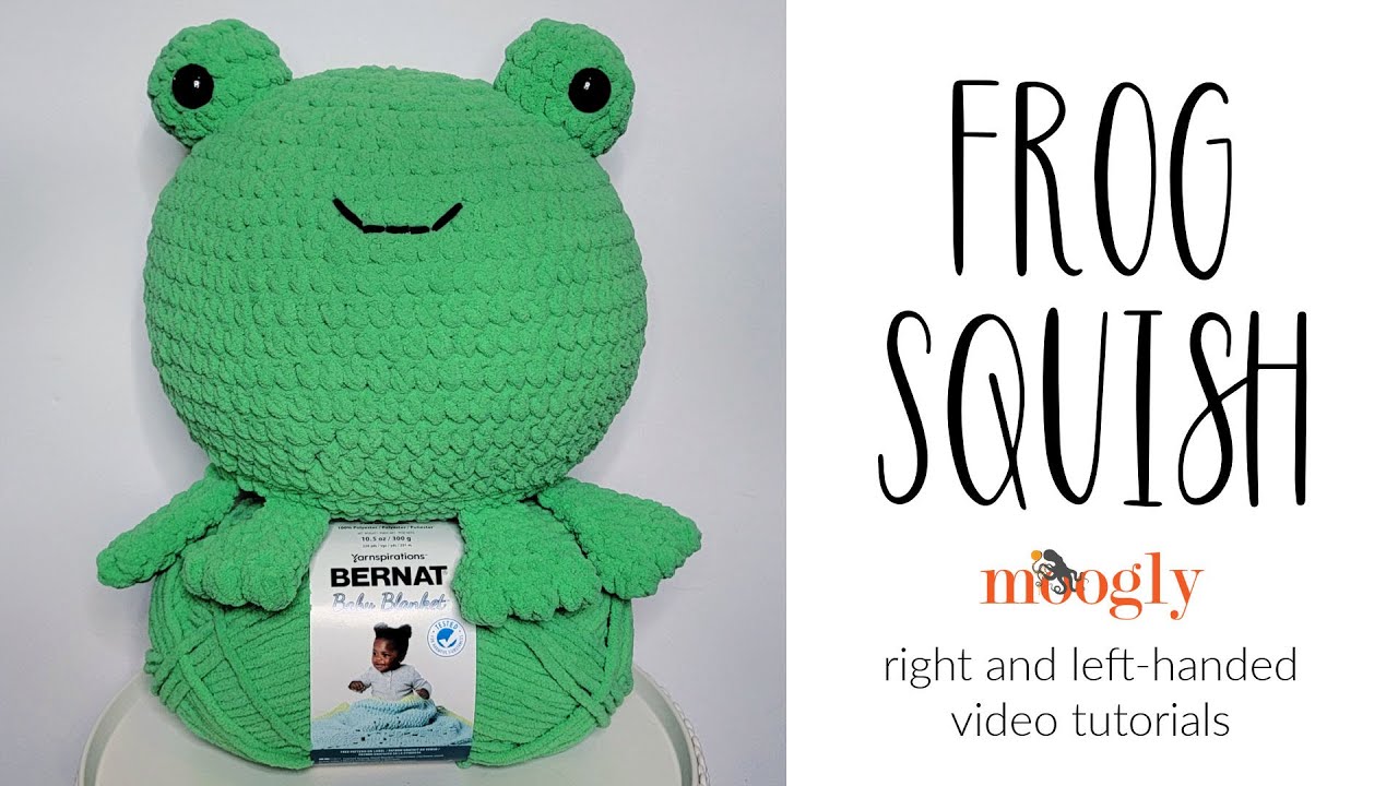 How to Crochet: Frog Squish (Right Handed)