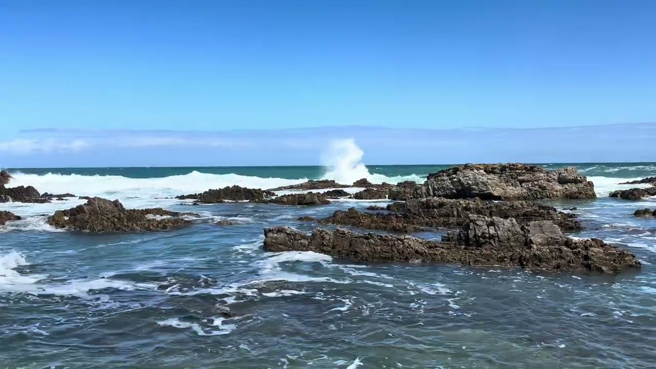ASMR Heavens Healing Waters of Africa - natural sea sounds, sounds for sleep, study, relaxation. 