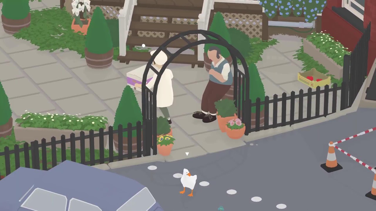 Meek and Mana play Untitled Goose Game for the first time