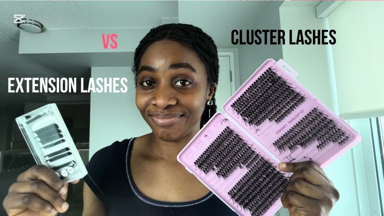 Cluster Lashes vs Extensions: Which Should You Choose?
