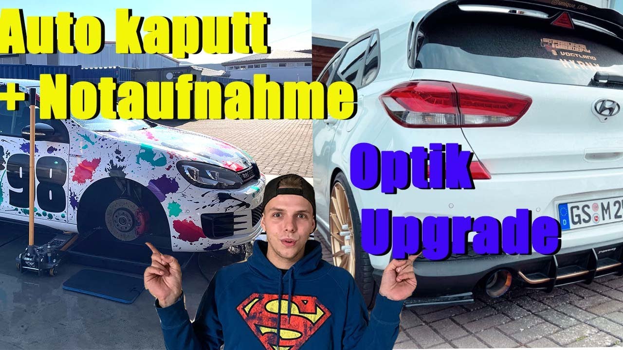 Fahrt zum Autotreffen endet im Krankenhaus + I30N dickes Optik Upgrade (Sollte jeder machen!)