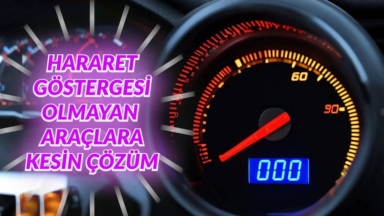 HARARET GÖSTERGESİ OLMAYAN ARAÇLARA KESİN ÇÖZÜM. NEXPEAK A203 ARIZA TESPİT. HARARET NEDEN YÜKSELİR?