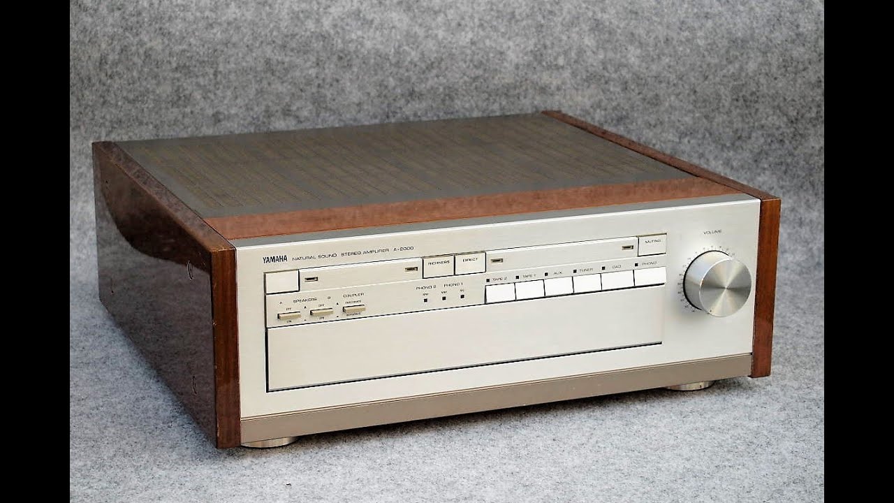 ヤマハ・A 2000アンプ修理 / YAMAHA A 2000 amplifier repair
