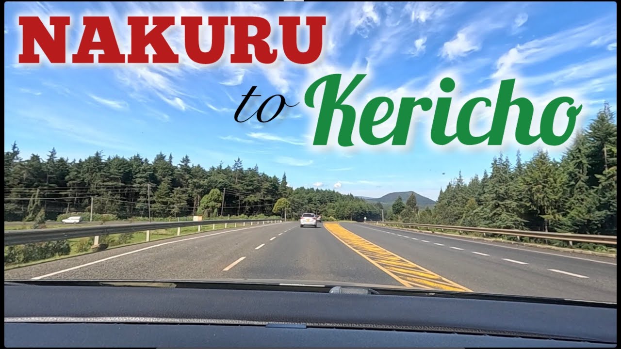 I Drive from Nakuru to Kericho- The Scenic Views are Incredible!