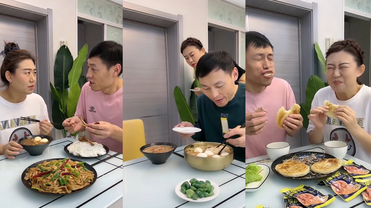 Trending 🔥 Funny Husband Wife Yummy Food Eating Challenge||Prank 😂🤫||Comedy 🤣🤣
