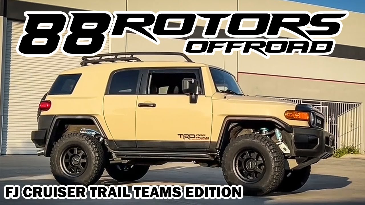 TOYOTA FJ CRUISER TRAIL TEAMS EDITION + КОМПЛЕКТАЦИЯ 4RUNNER LIFT SETUPS