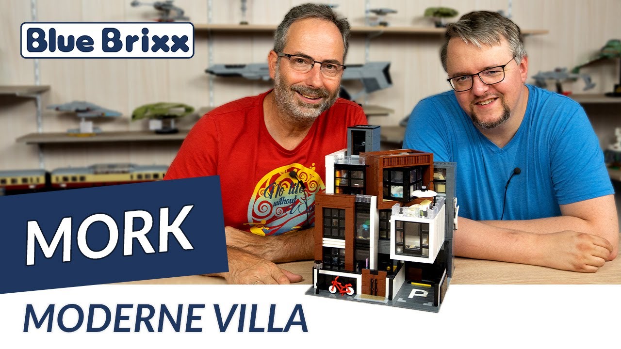 Moderne Villa von Mork @BlueBrixxGroup - über 3600 Teile modularer Spaß