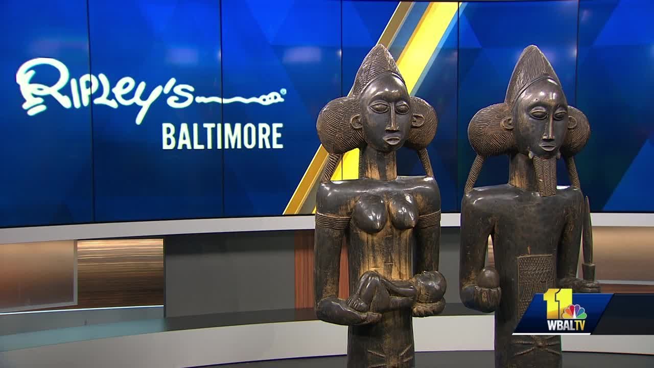 African fertility statues on display at Ripley's