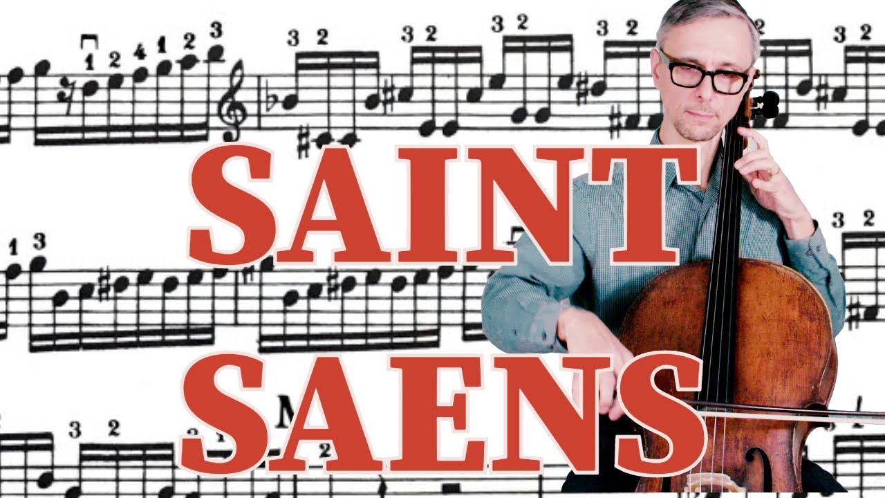 Saint Saens Cello Concerto 3rd Movement | Lesson - Tutorial