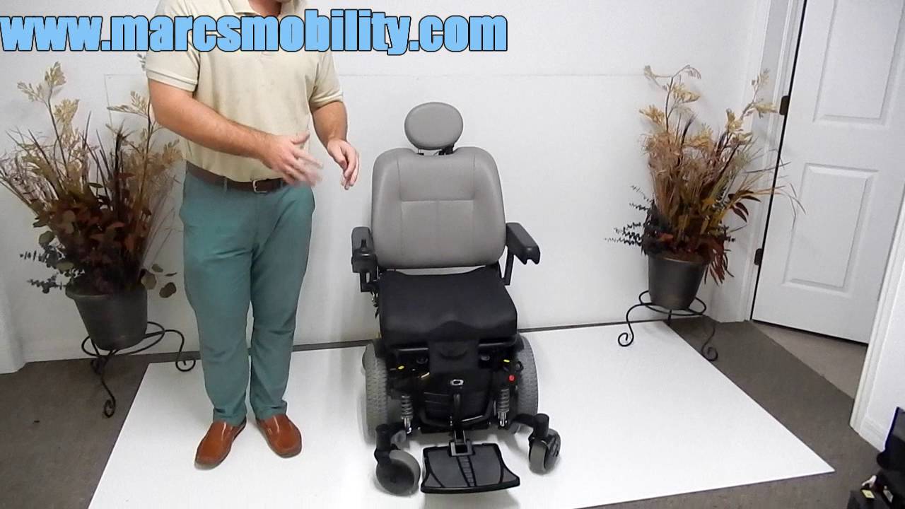 Quantum Q6 Edge с управлением для сопровождающего (черный) от Marc's Mobility