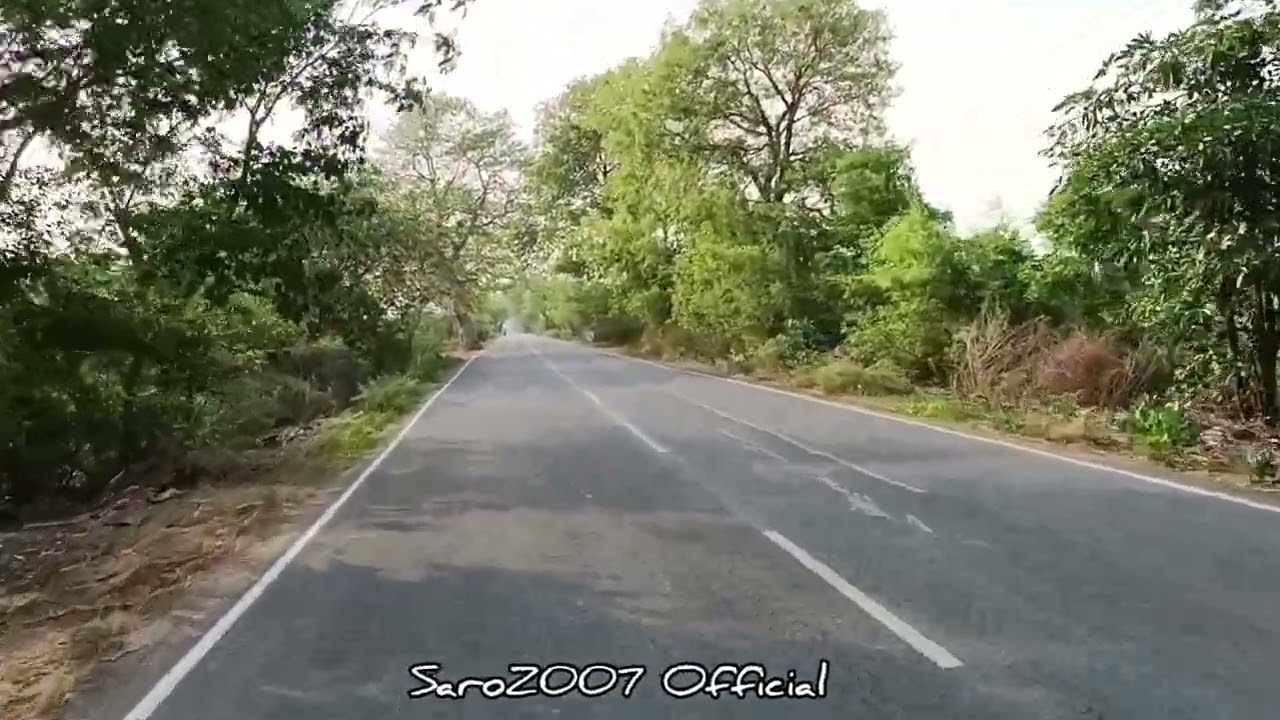 Sikandra Jamui Road Over View Ride  Sheikhpura