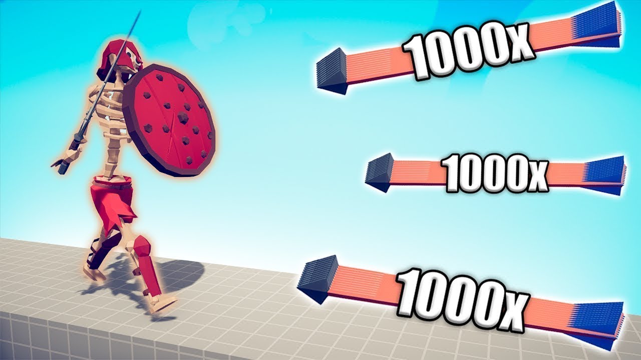 SKELETON & ZOMBIE vs 1000x OP UNITS COMPILATION - TABS | Totally Accurate Battle Simulator 2025