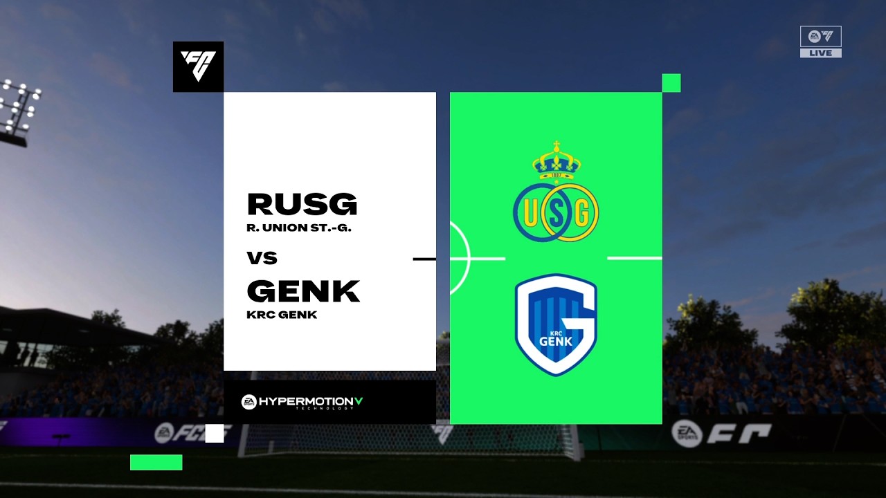 R. UNION ST.-G. vs KRC GENK | Belgium: Jupiler Pro League | FC 26 | gameplay