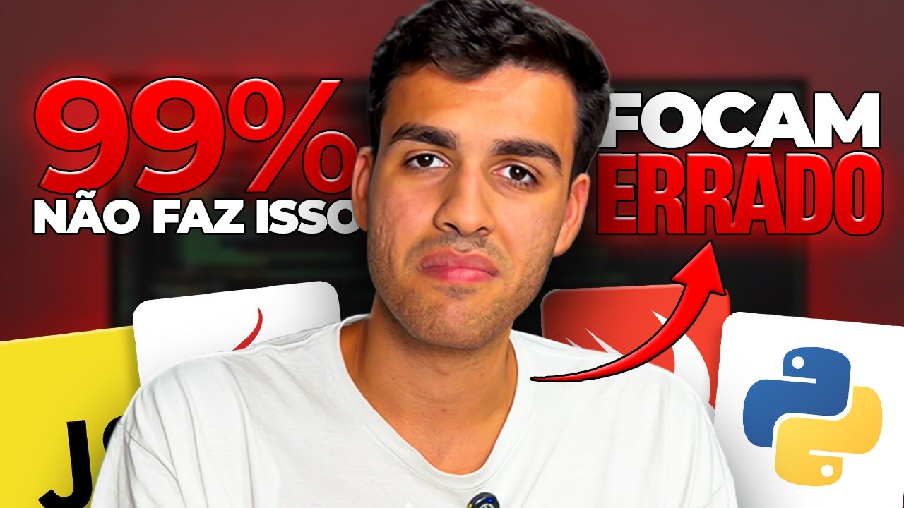 PROGRAMADOR INICIANTE: 99% ESTÁ FOCANDO NA COISA ERRADA EM 2026 🚀