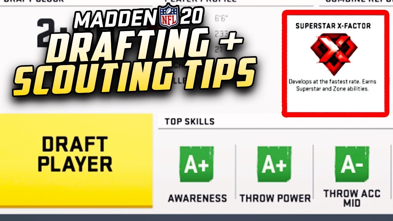 How to Scout and Draft Superstar X Factors in Madden Franchise Drafting Tips