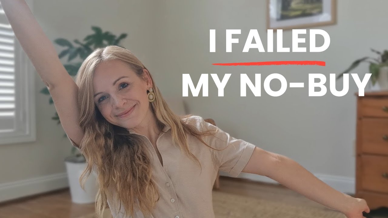 I FAILED my No-Buy Year (and what I did instead)