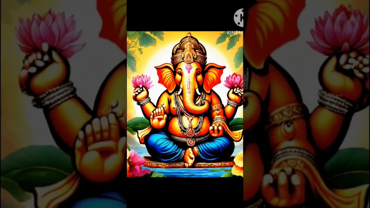 Ganpati Bappa 🌼🙏 #ganeshmantra #hindudevotionalsongs#hindumantras #ganpati #ganesh