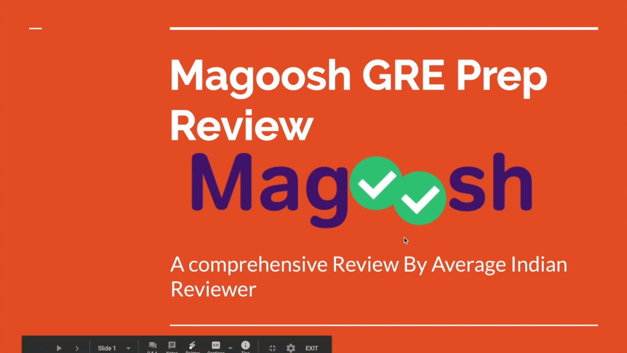 Honest Review about the Magoosh GRE Prep Premium Product | Is it worth $149? | AIR #4