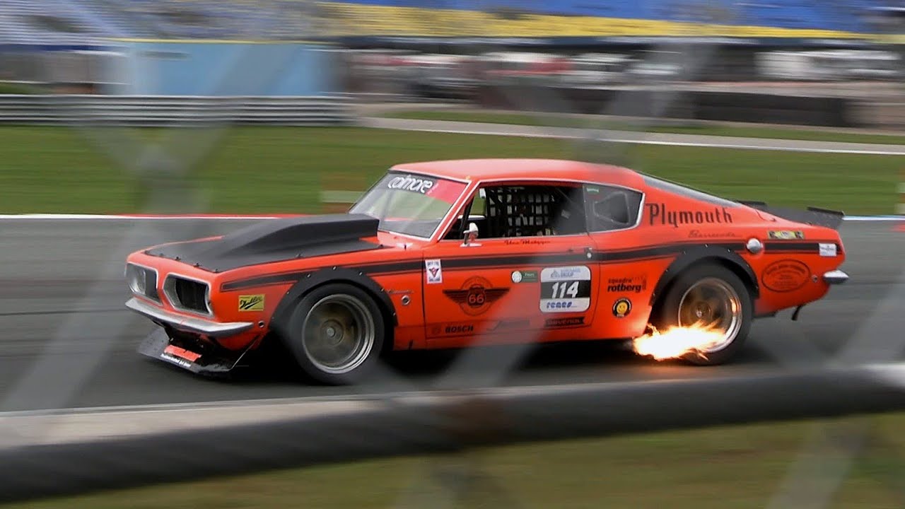 1968 Plymouth Barracuda S Race Car - 358 V8 Flamethrower at Assen 2024