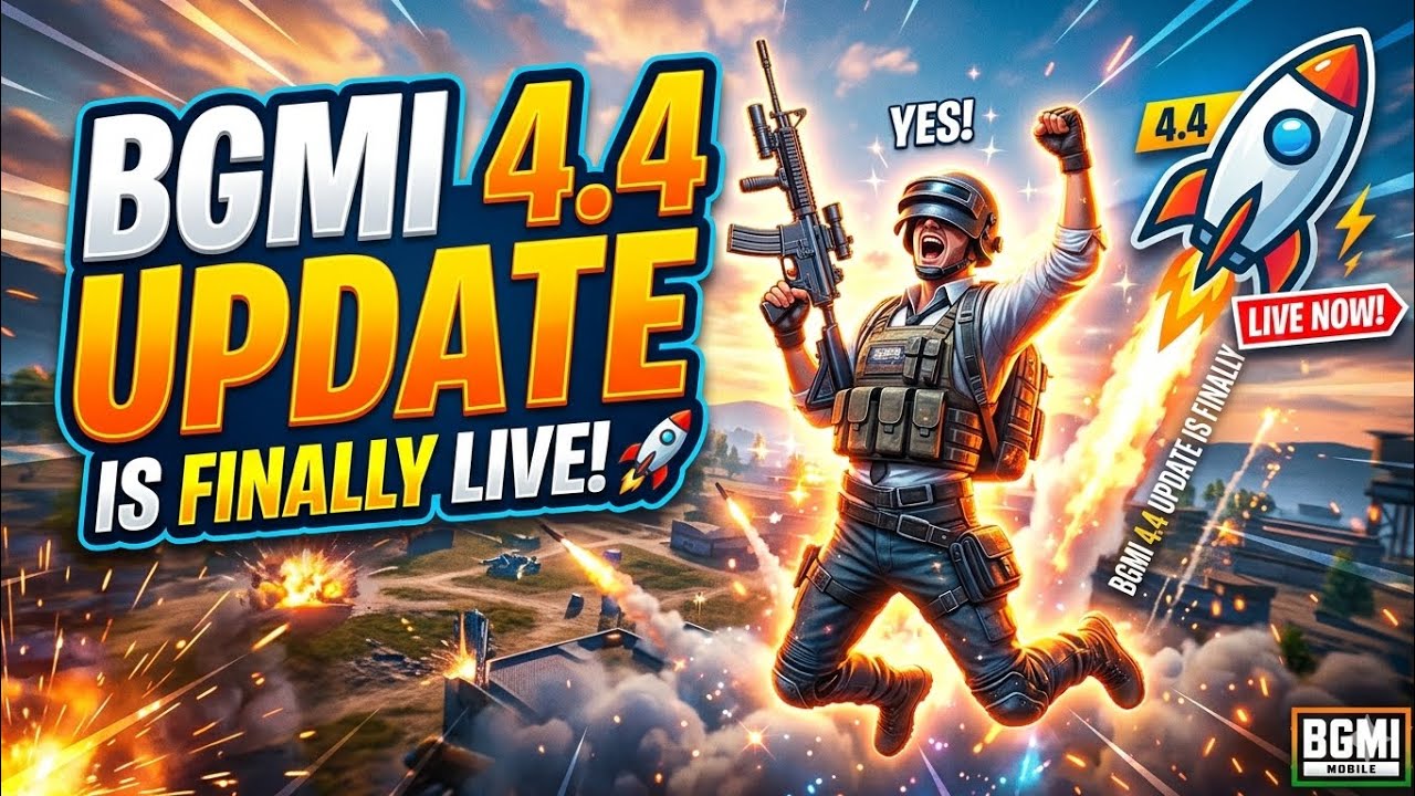 BGMI 4.4 UPDATE IS FINALLY LIVE! 🚀 #Day13 