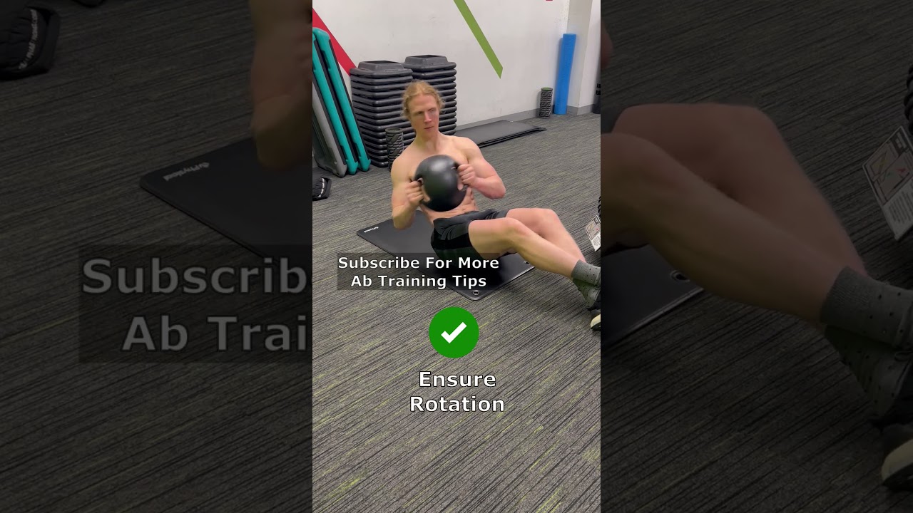Avoid This Russian Twist Mistake #abs