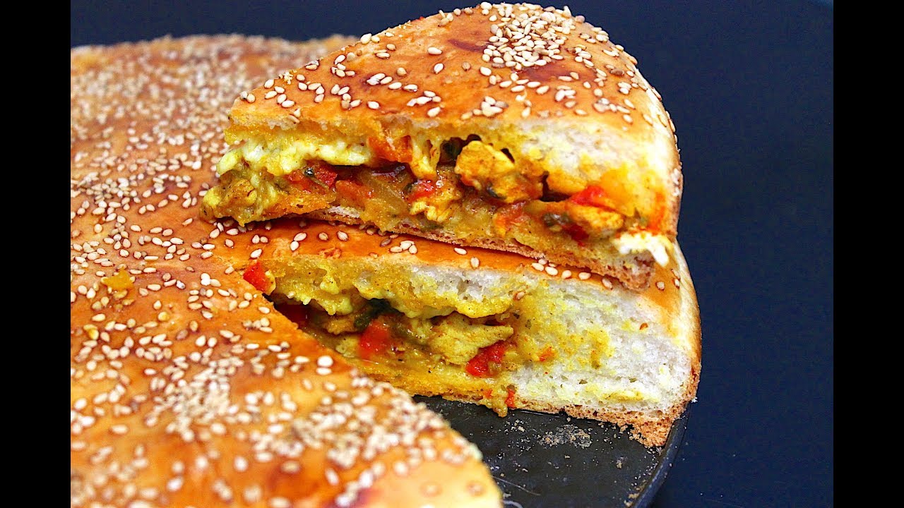 MA RECETTE DE PAIN FARCI FACILE * RAMADAN 2019 *
