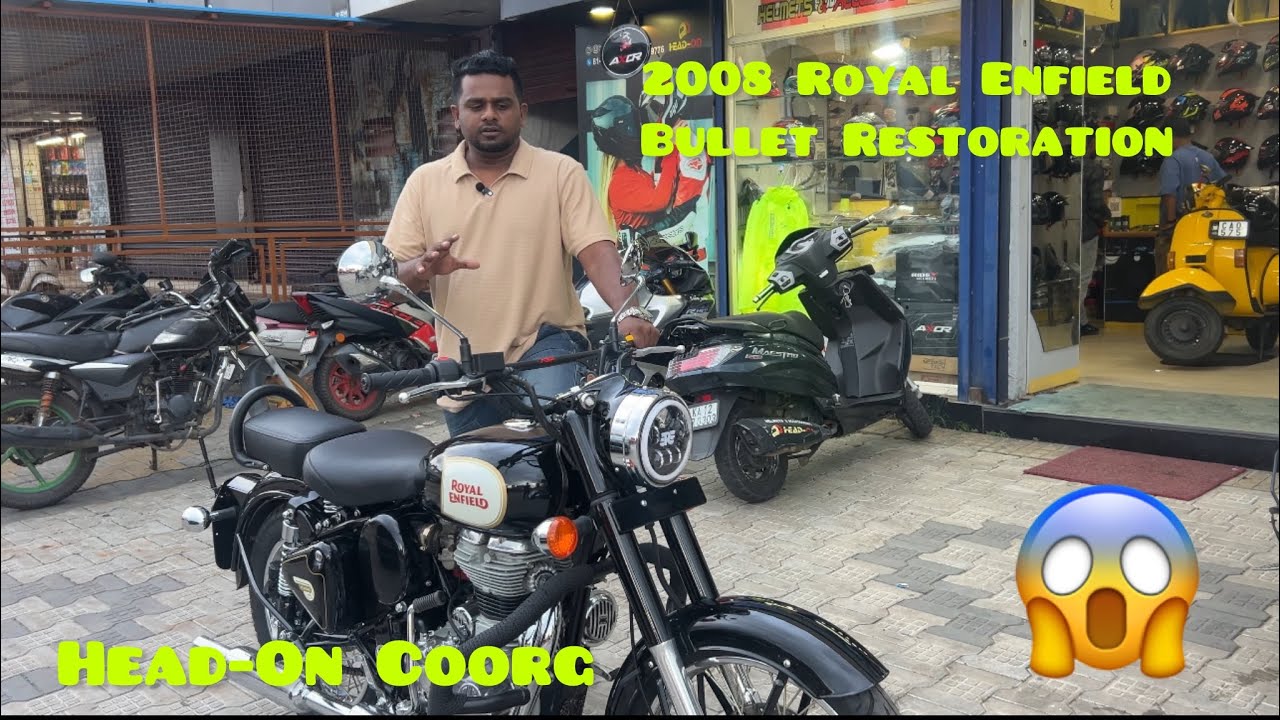 Royal Enfield Bullet restoration #royalenfield #bullet #classic350 