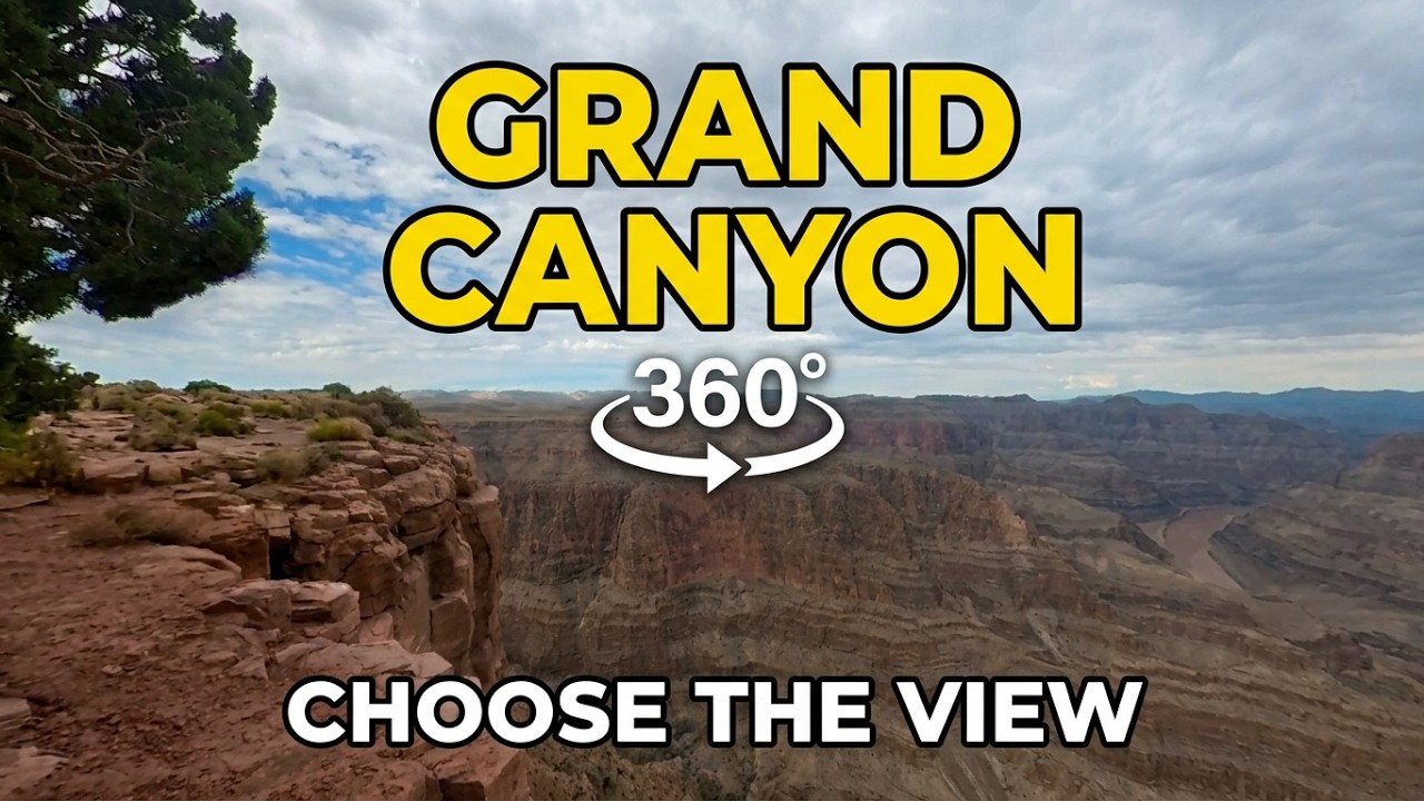 Guano Point, Grand Canyon, AZ, in 360! Build your own adventure (sort of). Explore the Grand Canyon!