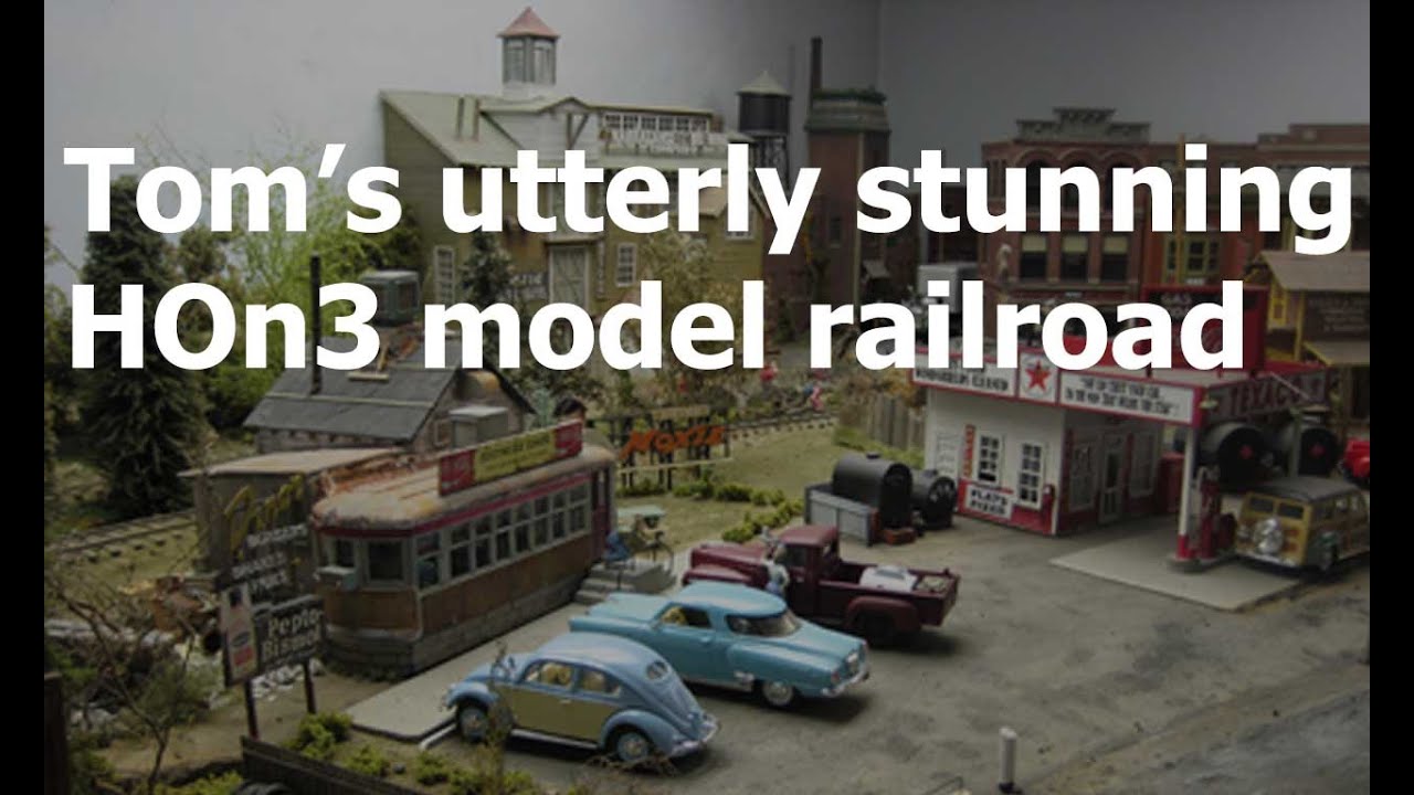 Tom's utterly stunning HOn3 model railroad