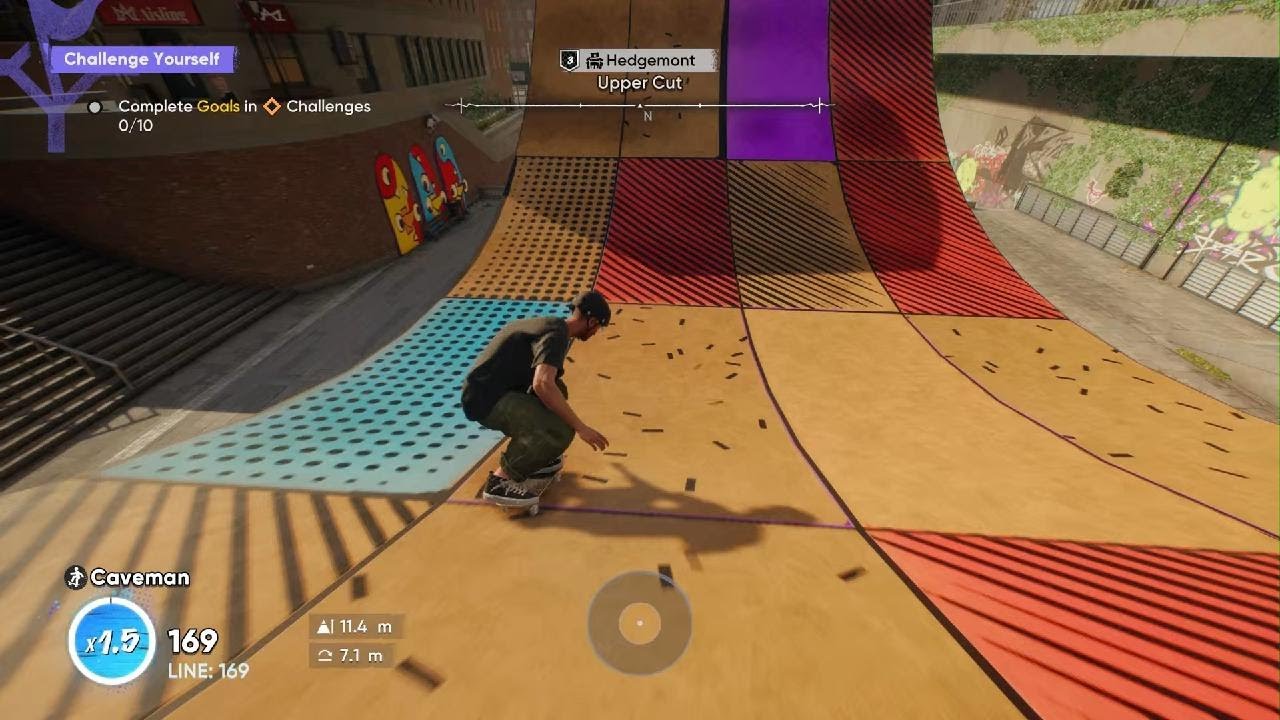 Recreating painfull injurys in skate