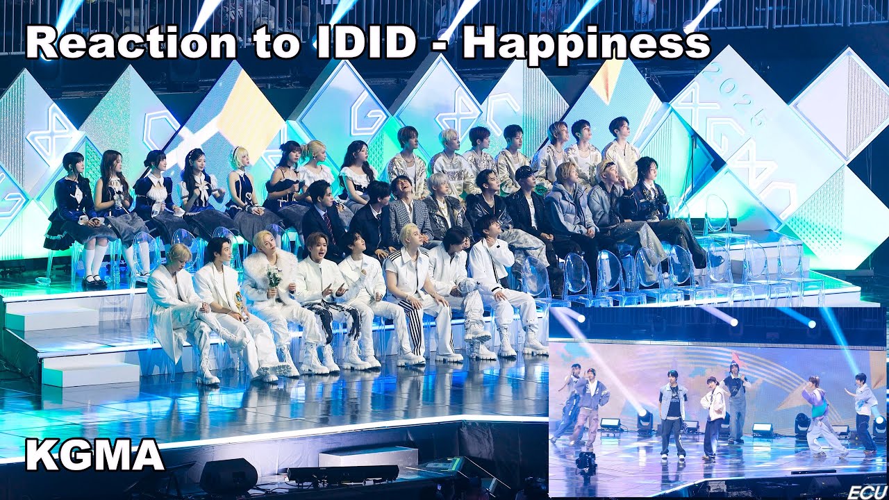 1세대 아이돌 HOT 행복 커버 아이딧 무대 리액션 (Reaction to IDID - Happiness ) 251115 KGMA