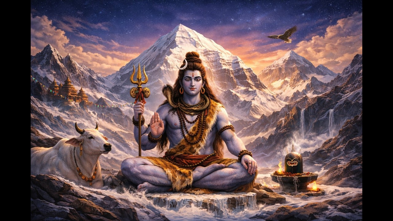 Shiv Kailasho Ke Vasi | Lyrical Video | Mahashivratri Special | Shiva Bhajan | Rishabh Jain