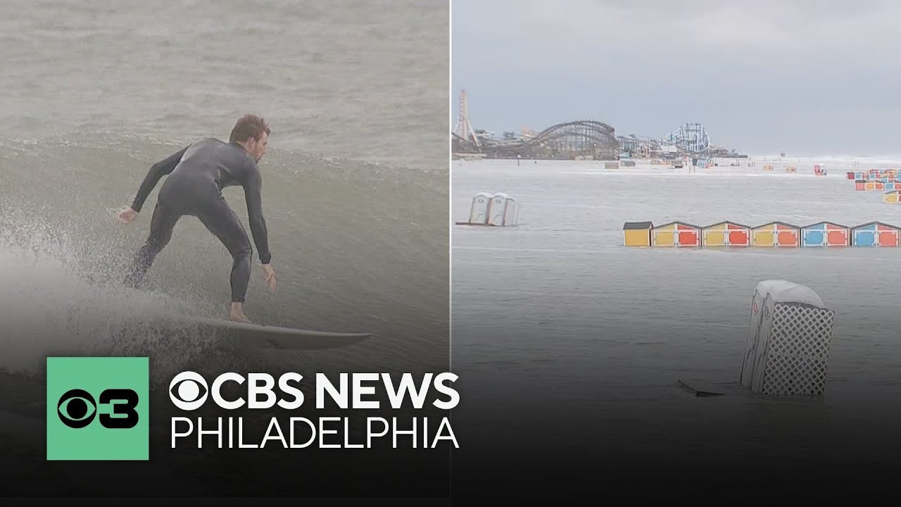 Hurricane Erin brings massive waves, flood risk to Jersey Shore