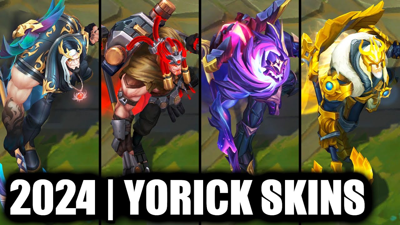 ALL YORICK SKINS SPOTLIGHT 2024 | League of Legends