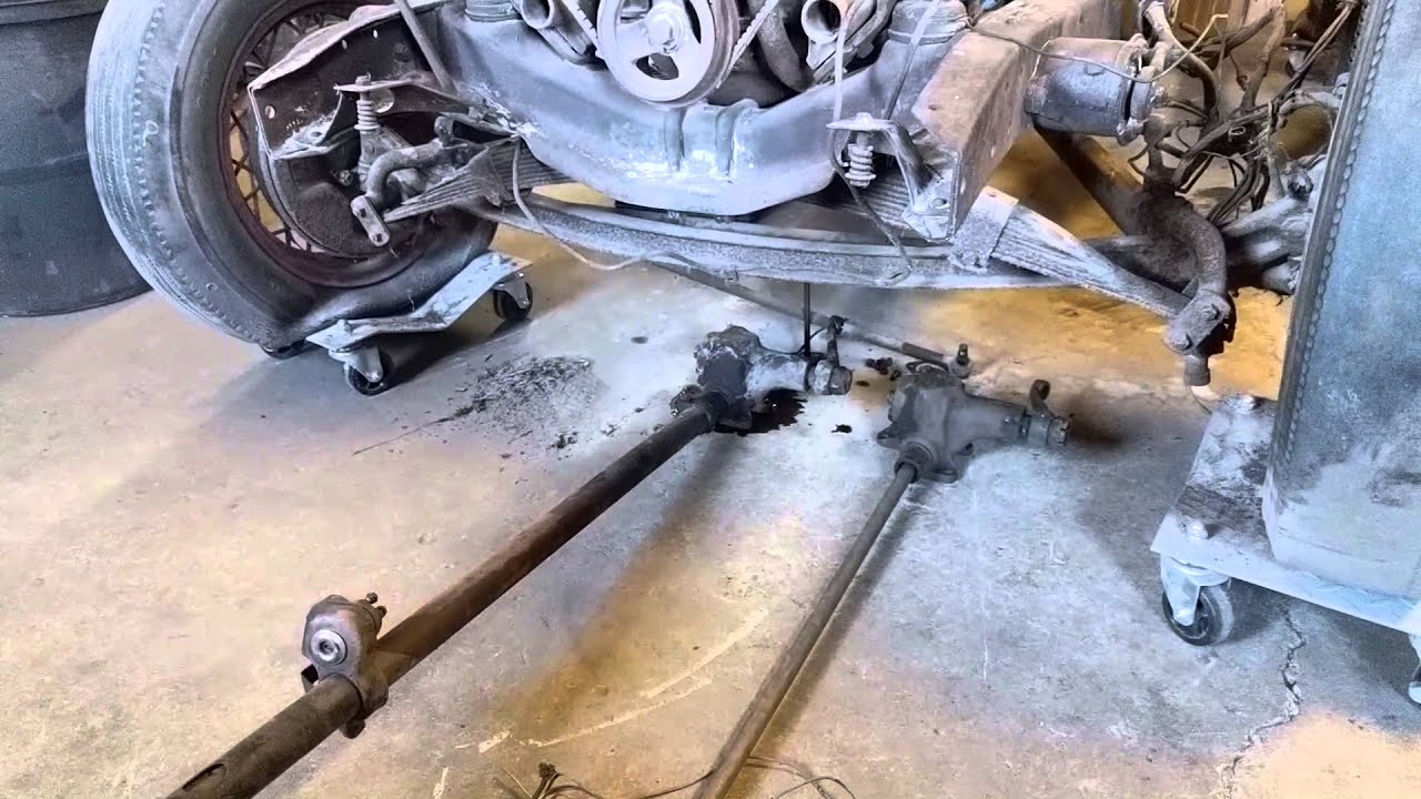 1935 ford pickup frame off restoration part 1