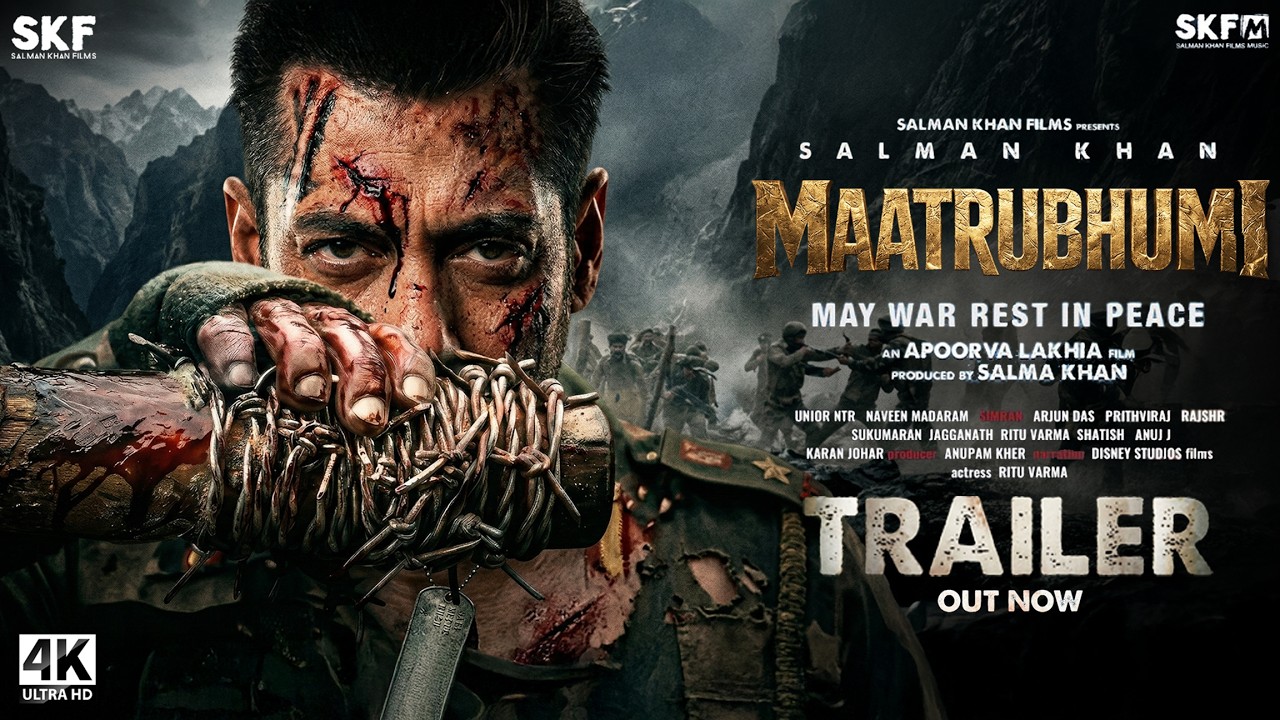 MAATRUBHUMI - Trailer (2026) | Salman Khan | Chitrangda Singh | Apoorva Lakhia | Battle Of Galwan