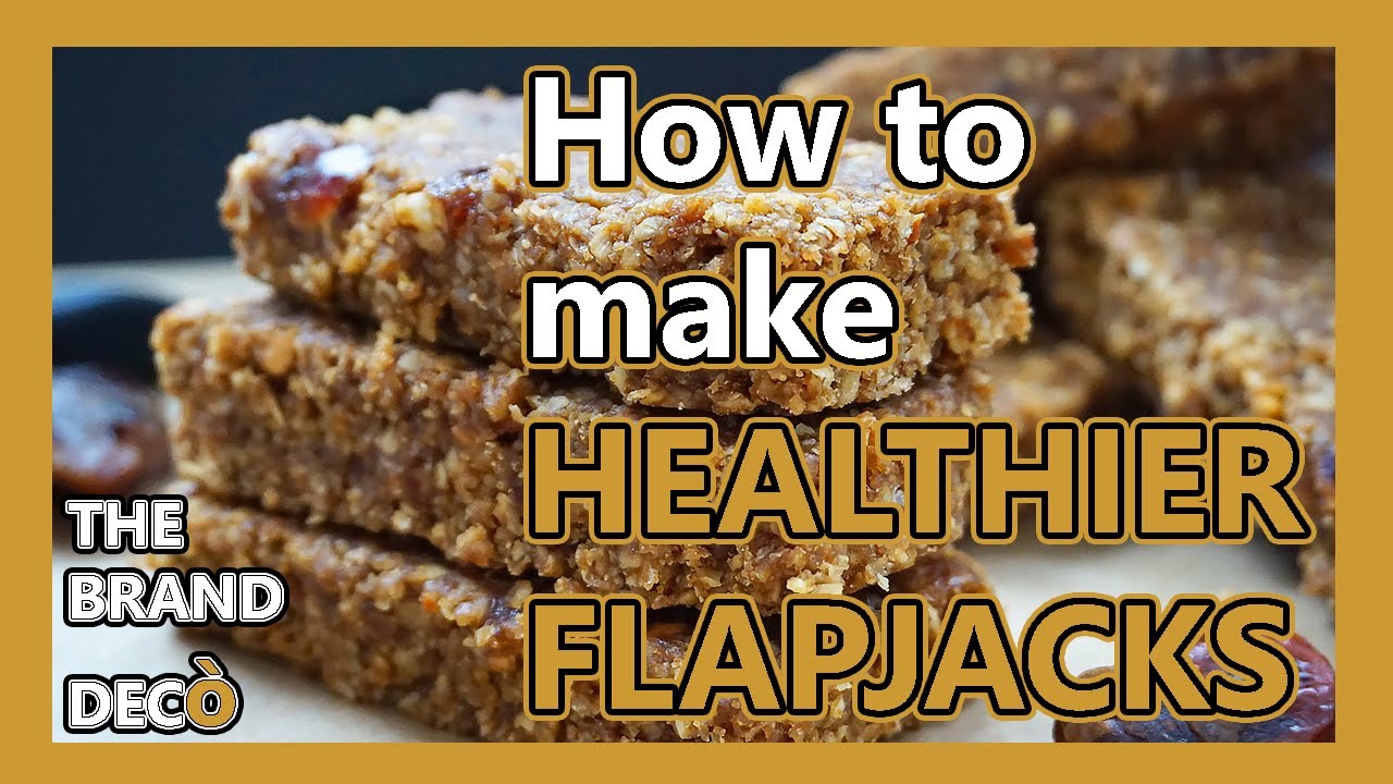 1 MINUTE RECIPE: How to MAKE HEALTHIER FLAPJACKS - Healthy Recipe - EASY WAY