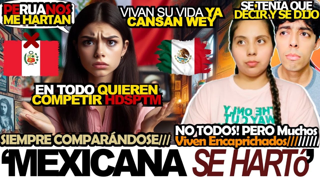 💥BOOM! 🇲🇽MEXICANA FURIOSA PORQUE MUCHOS PERUANOS🇵🇪 SIEMPRE QUIEREN COMPETIR con MEXICO EN TODO🤬