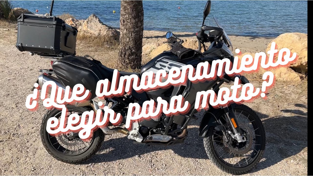 Almacenamiento en moto. Maletas vs Alforjas. Que elegir para tu almacenamiento ideal.